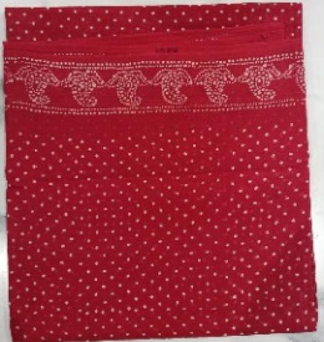 PL COTTON SAREES WITH WAX DOT PRINT DESIGNS